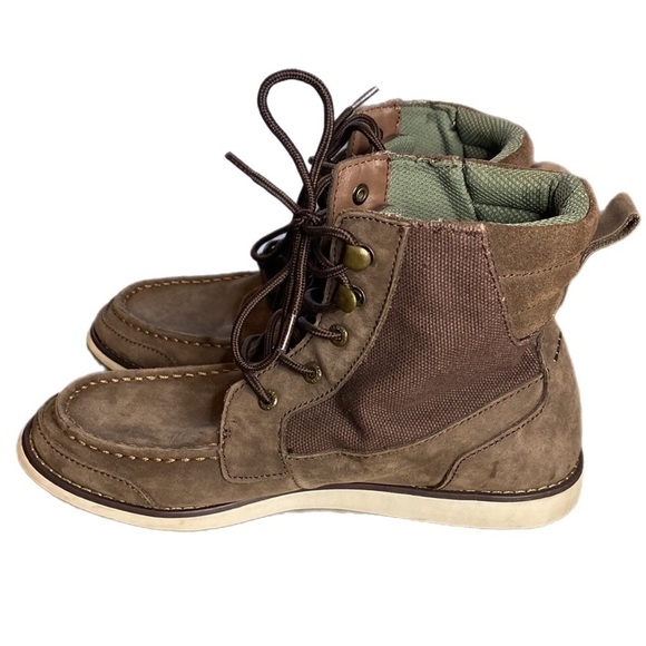 SPERRY DOCKYARD BOOT oiled leather and canvas - Picture 9 of 11